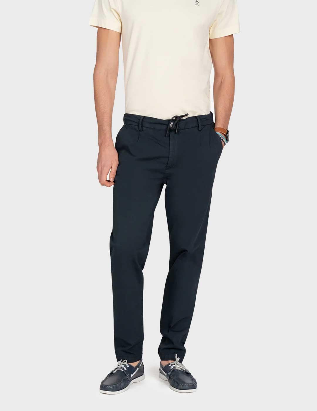 Harper & Neyer Newark pantalón azul marino con hombre