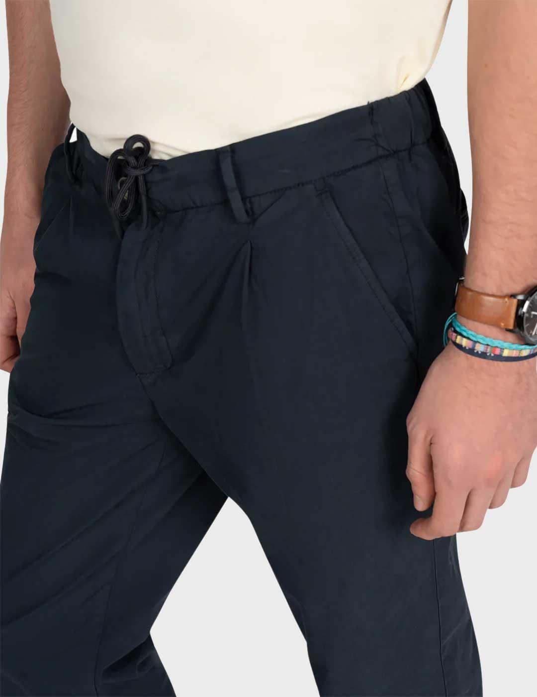 Harper & Neyer Newark pantalón azul marino con hombre