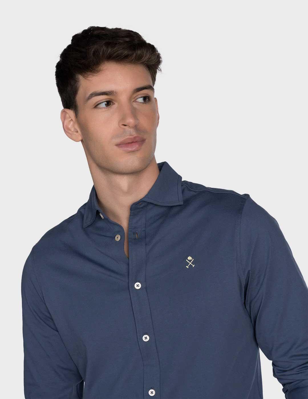 Harper & Neyer Minot camisa azul para hombre