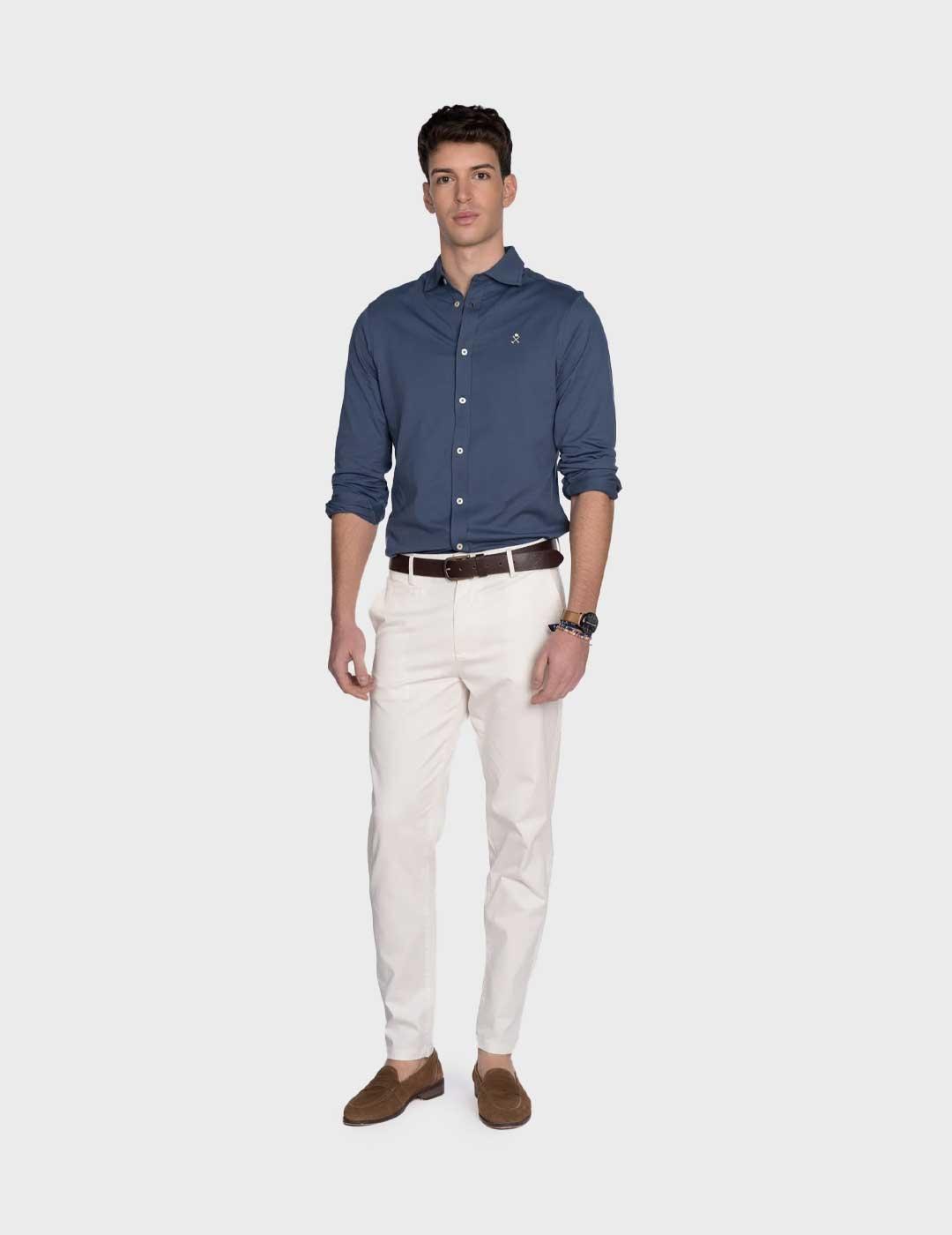 Harper & Neyer Minot camisa azul para hombre