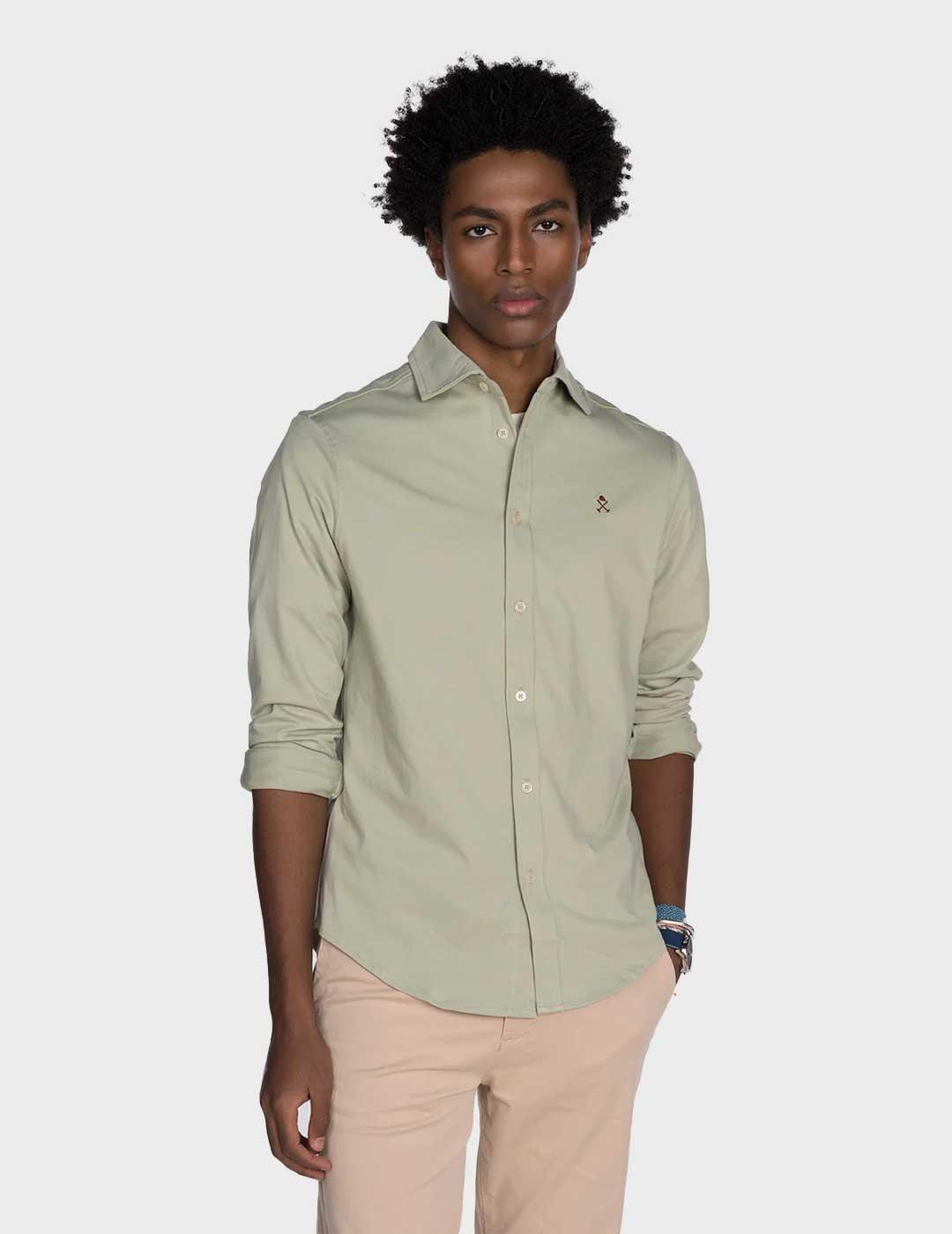 Harper & Neyer MInot camisa verde para hombre