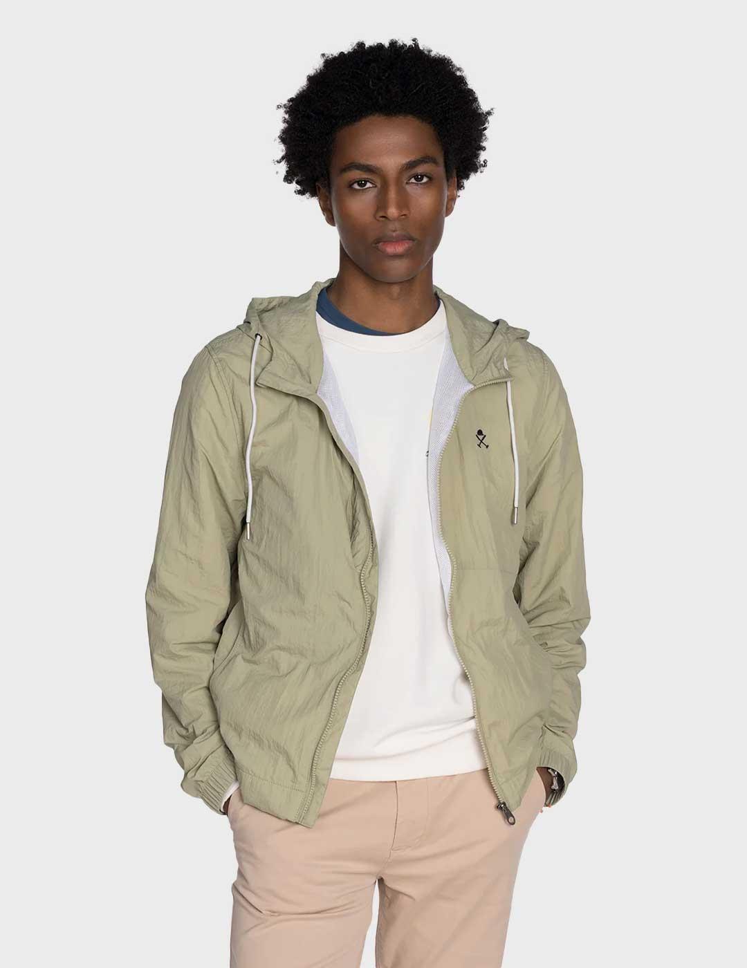 Harper & Neyer Military chubasquero verde para hombre