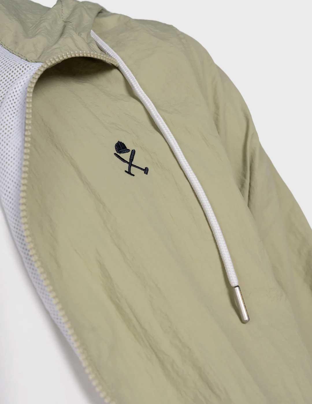 Harper & Neyer Military chubasquero verde para hombre