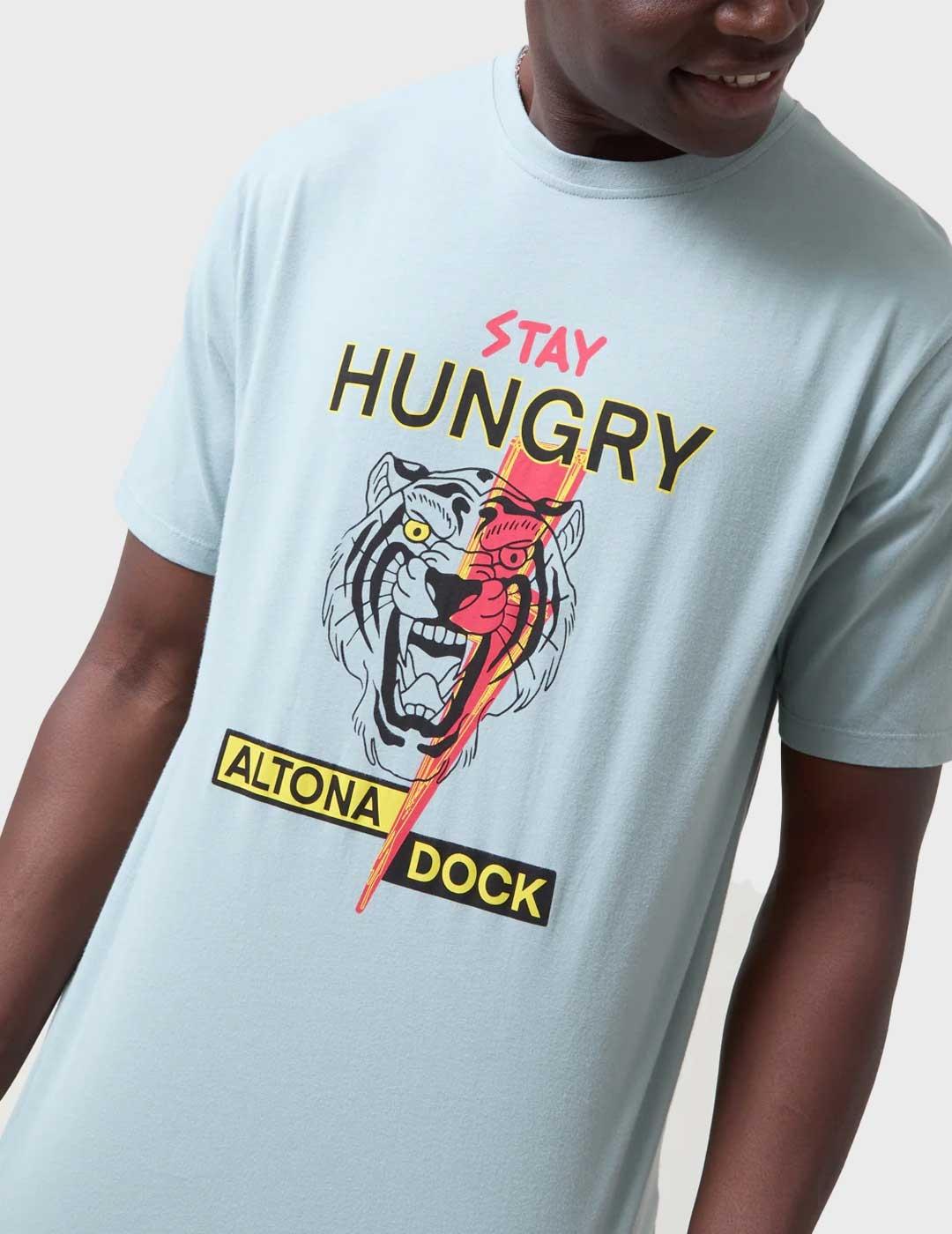 Altonadock camiseta gris para hombre