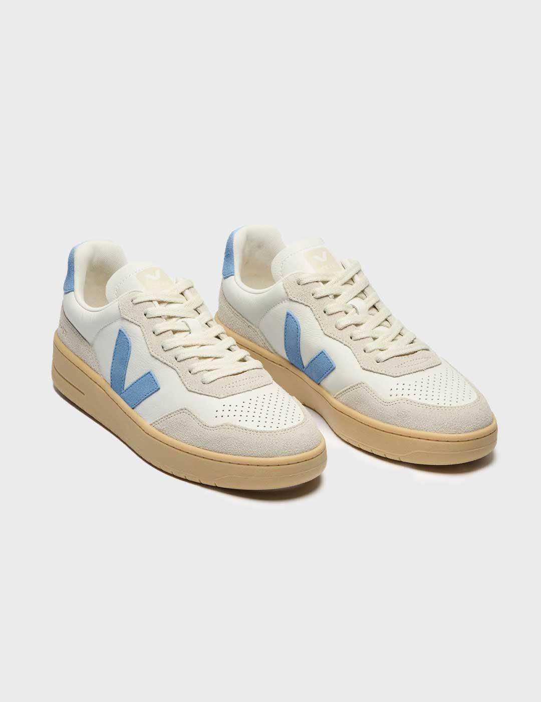 Veja V-90 zapatilla blanca para mujer