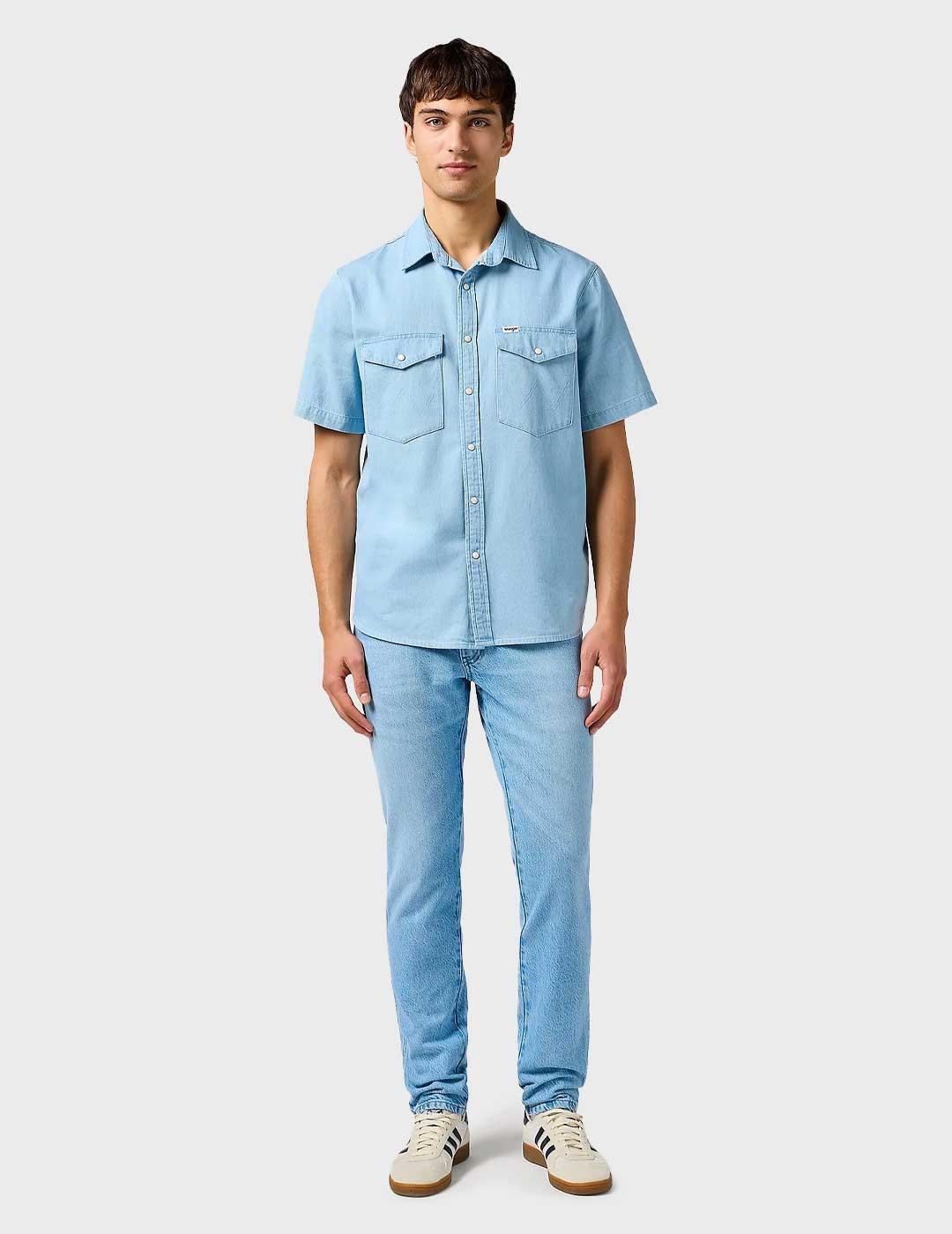 Wrangler River pantalón azul para hombre