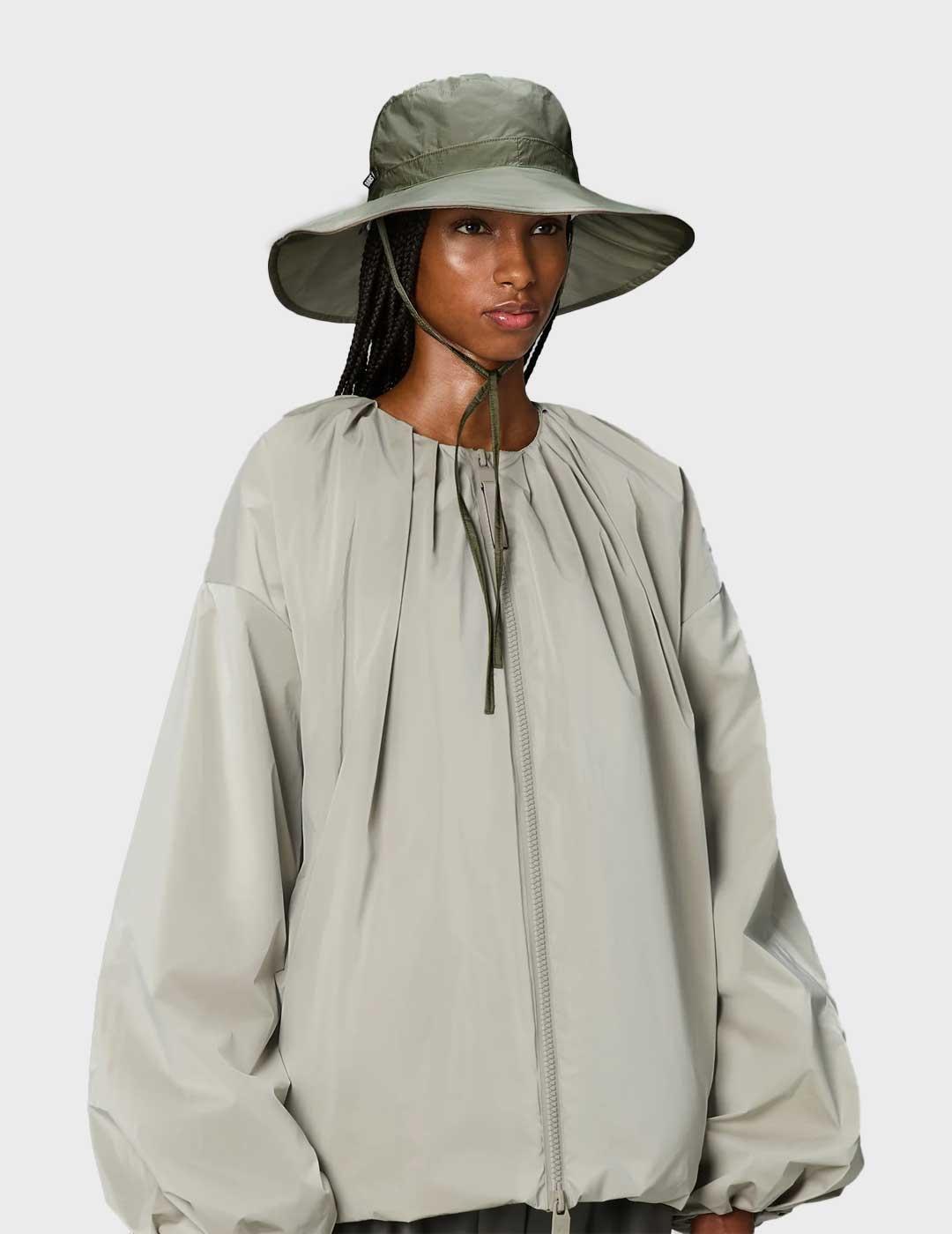 Rains Ripstop W2 gorro verde para hombre y mujer