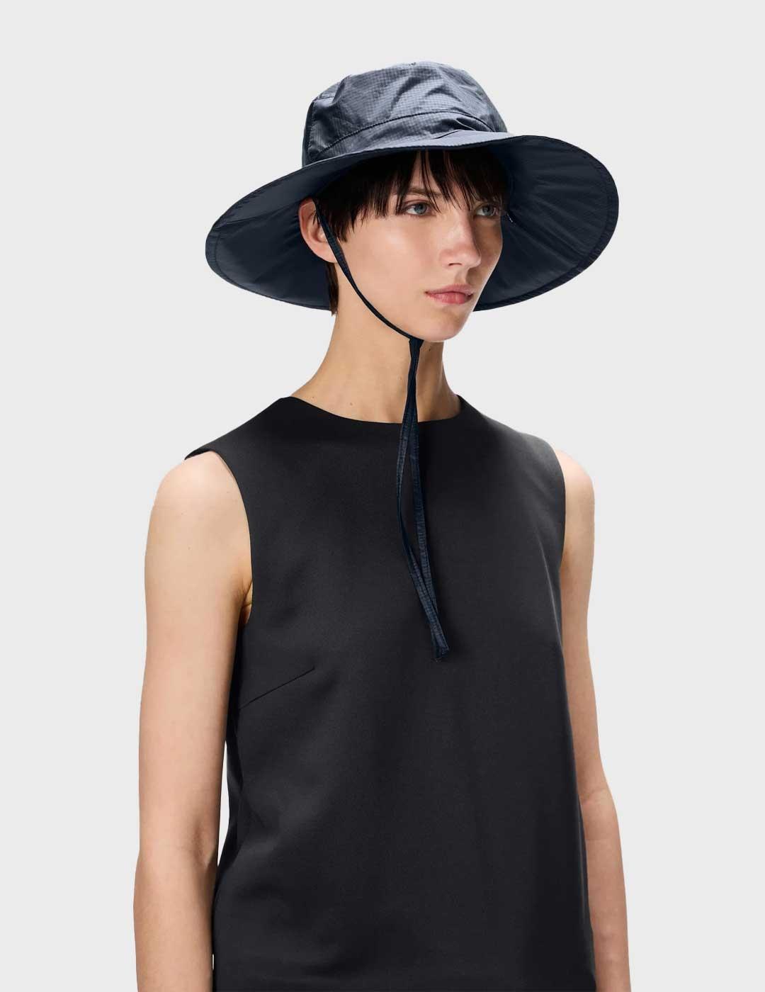 Rains Ripstop W2 gorro azul marino para hombre y mujer