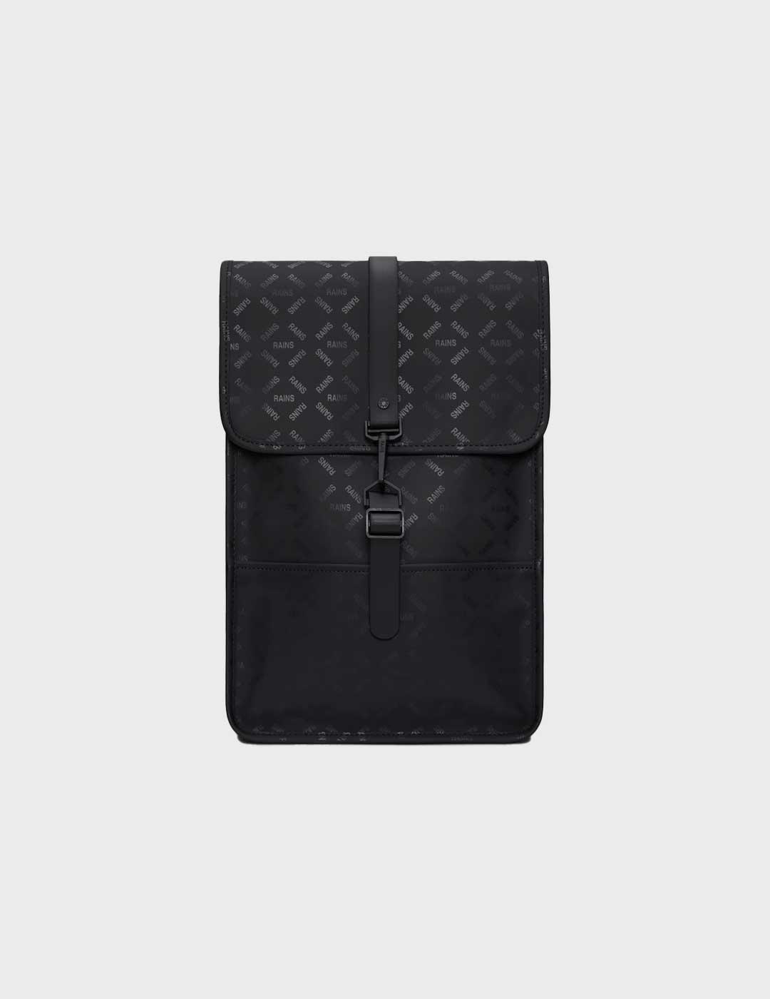 Rains Mini W3 mochila negra para hombre y mujer
