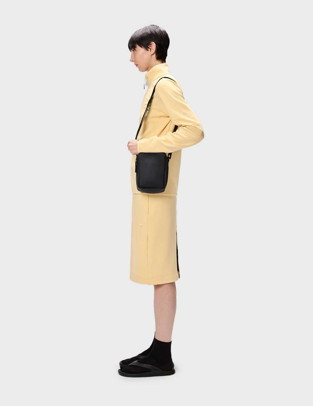 Rains Reporter bolso negro impermeable para hombre y muje