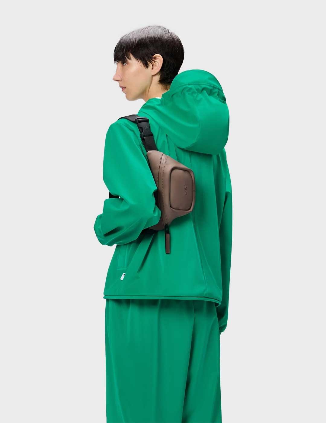 Rains Bum Micro W3 riñonera tostada para hombre y mujer