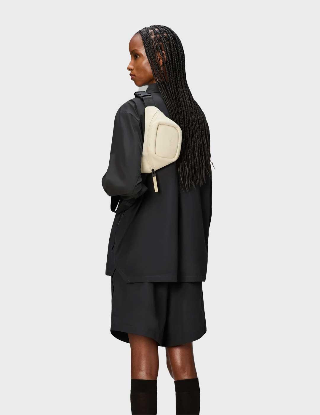 Rains Bum Micro W3 riñonera beige para hombre y mujer