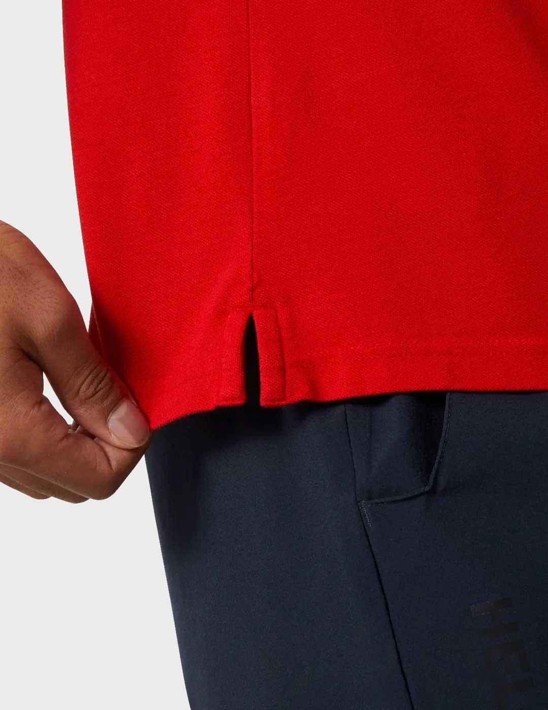 Helly Hansen Marstrand polo rojo para hombre