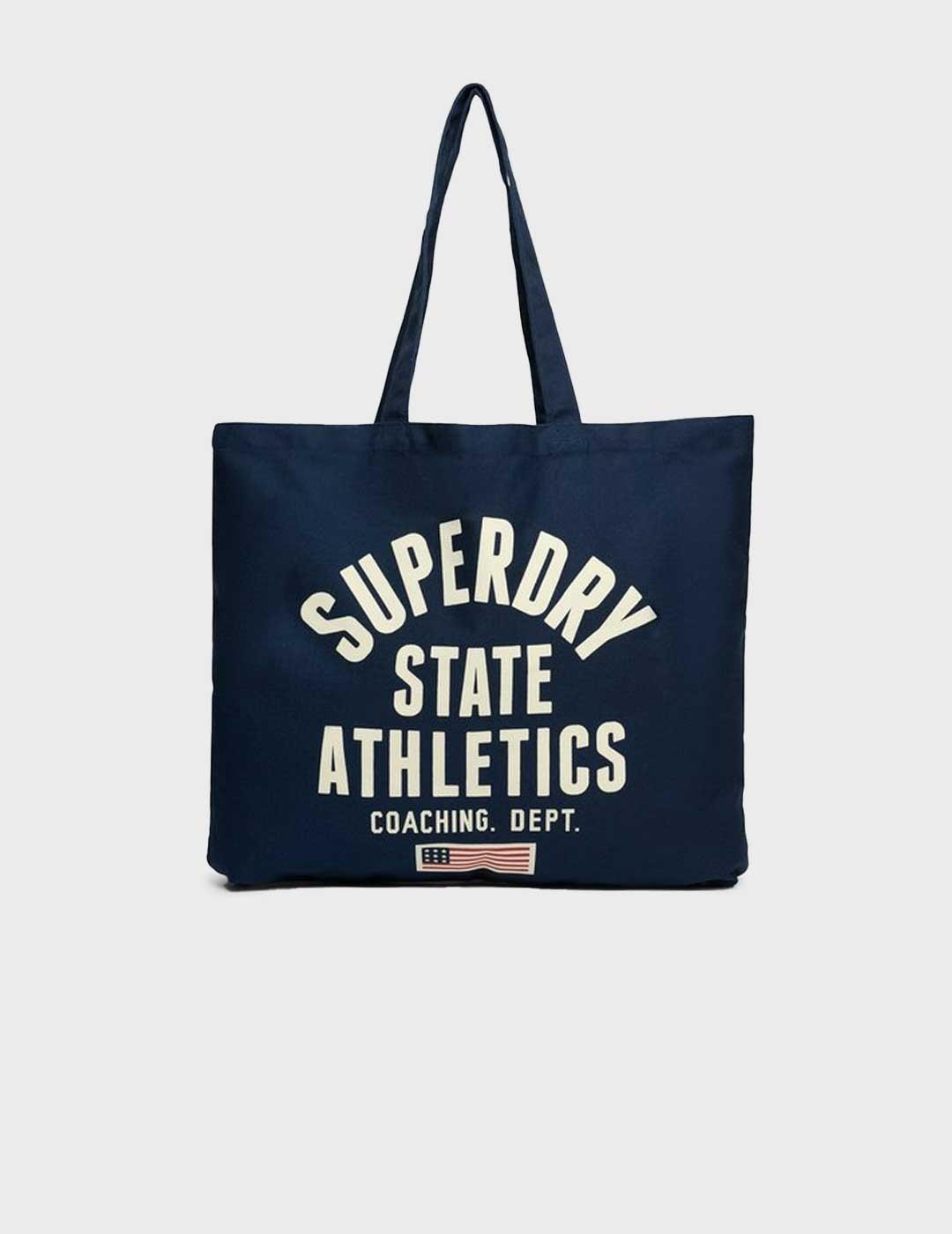 Superdry tote azul marino para hombre y mujer