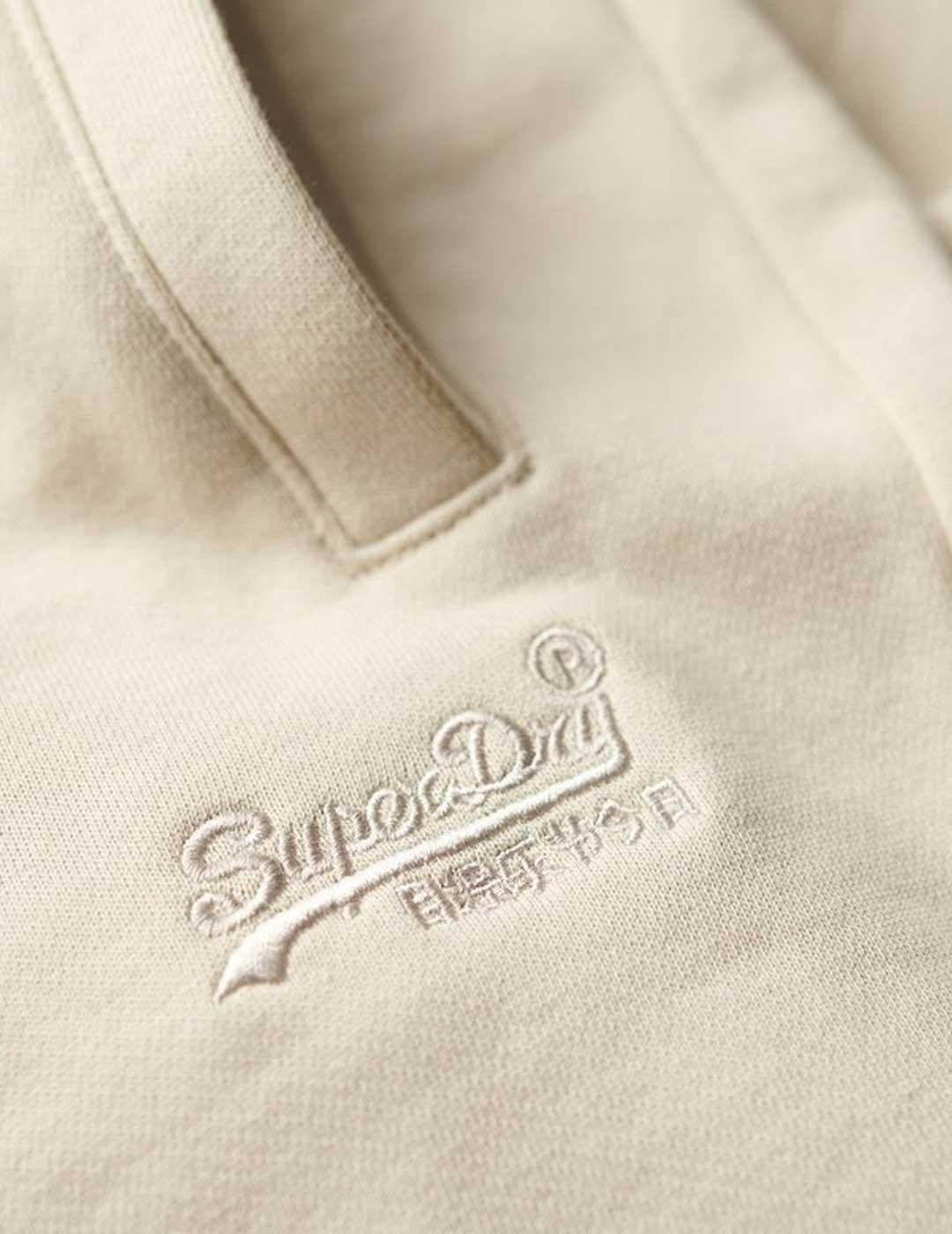 Superdry Essential pantalón beige corto para hombre