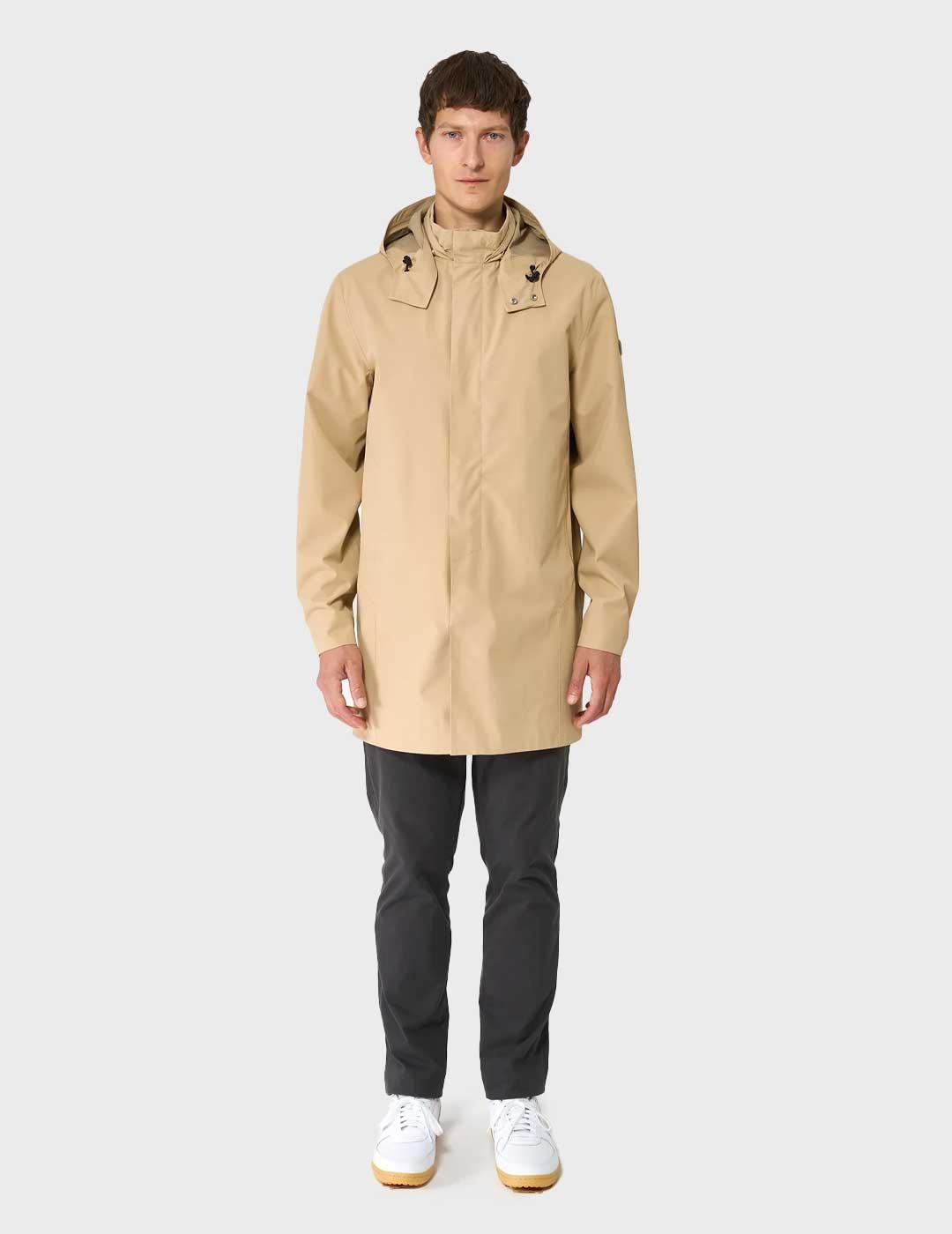 Tanta Rainwear Tuman gabardina tostada para hombre