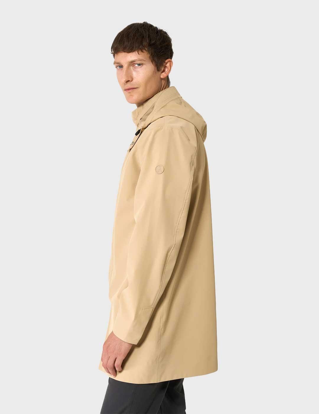 Tanta Rainwear Tuman gabardina tostada para hombre