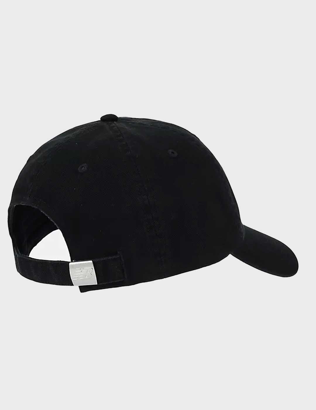 New Balance Patch gorra negra para hombre y mujer