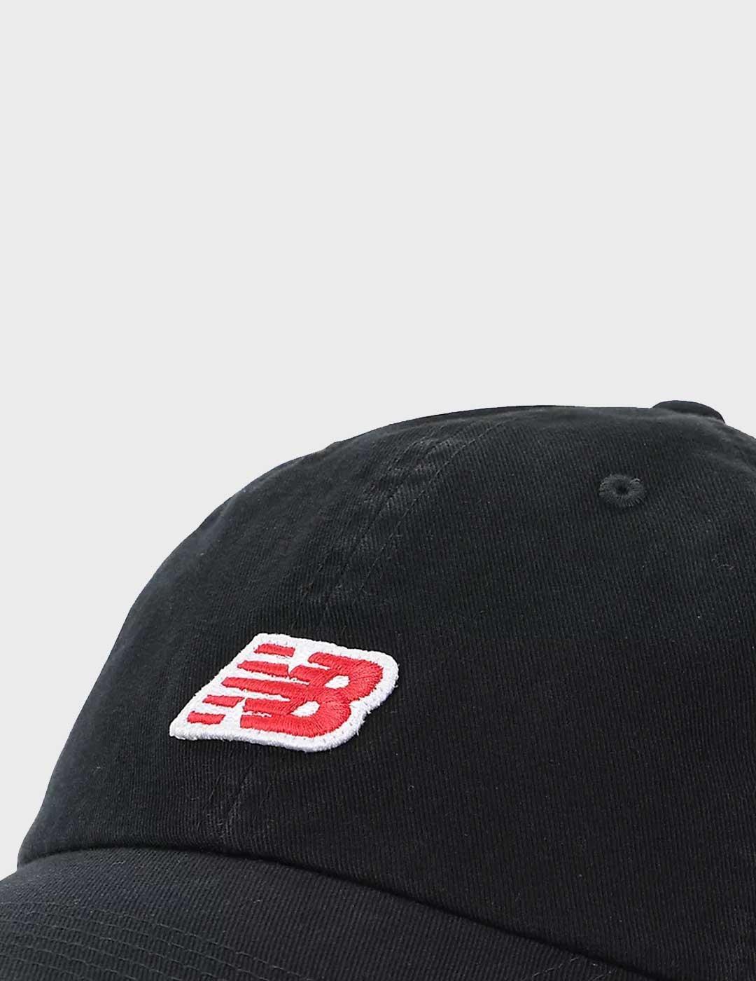 New Balance Patch gorra negra para hombre y mujer
