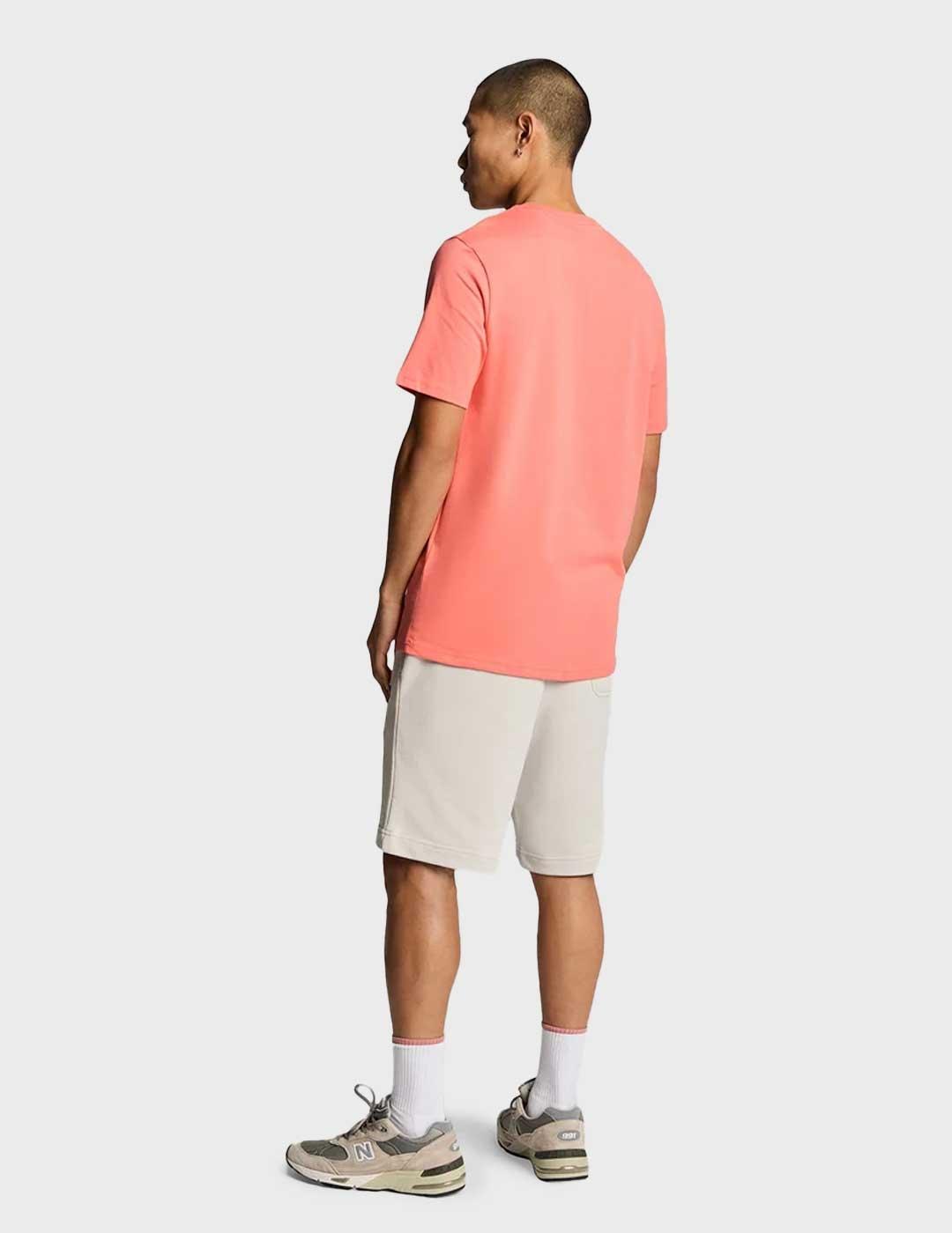 Lyle & Scott Sweat pantalón beige corto para hombre