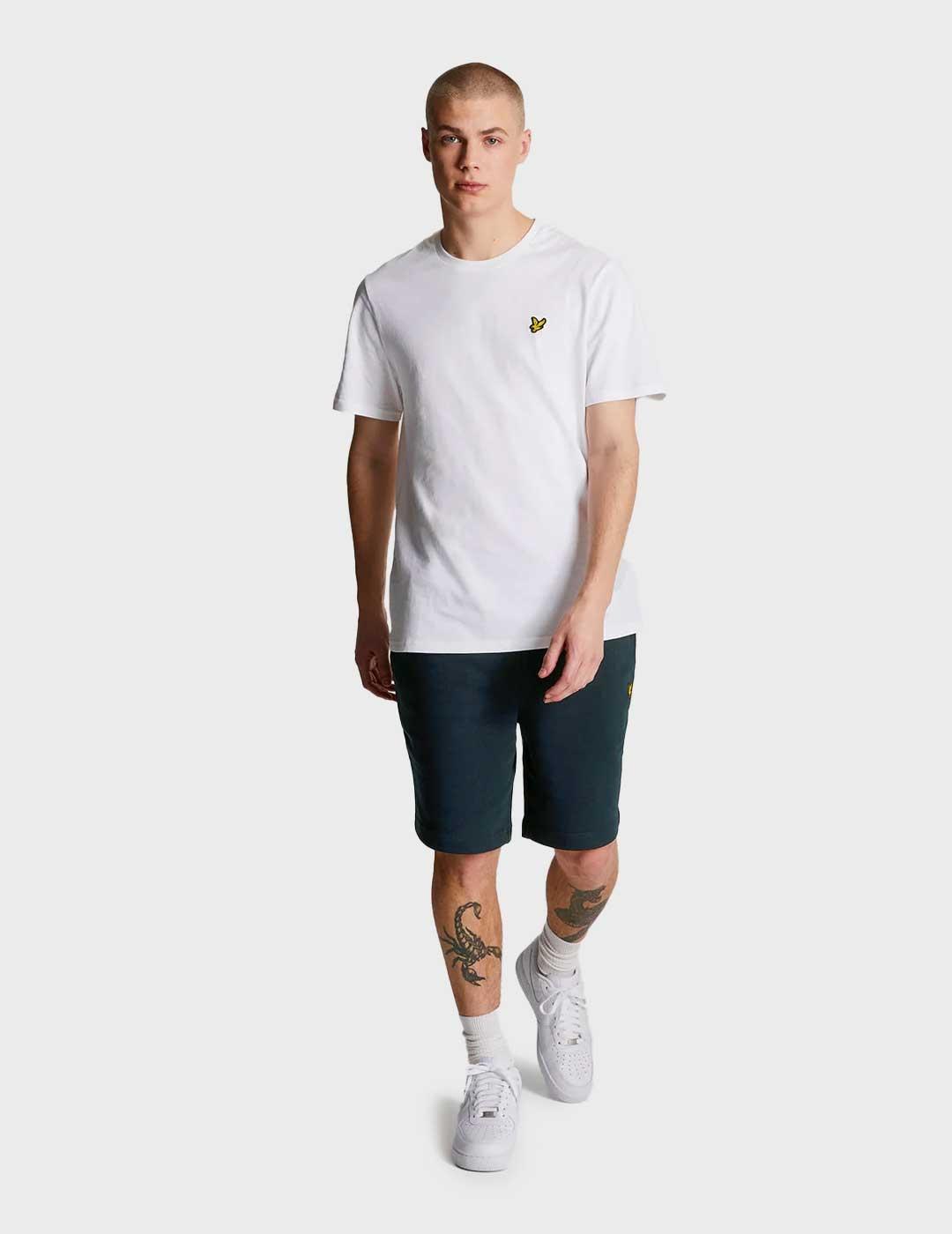 Lyle & Scott Sweat pantalón azul marino corto para hombre