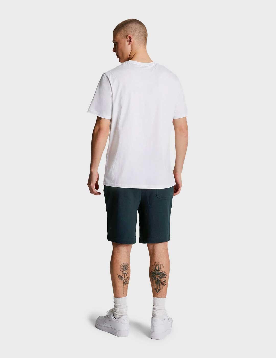 Lyle & Scott Sweat pantalón azul marino corto para hombre