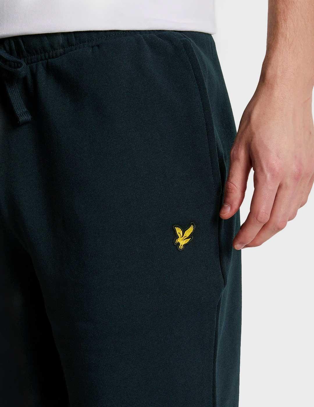 Lyle & Scott Sweat pantalón azul marino corto para hombre
