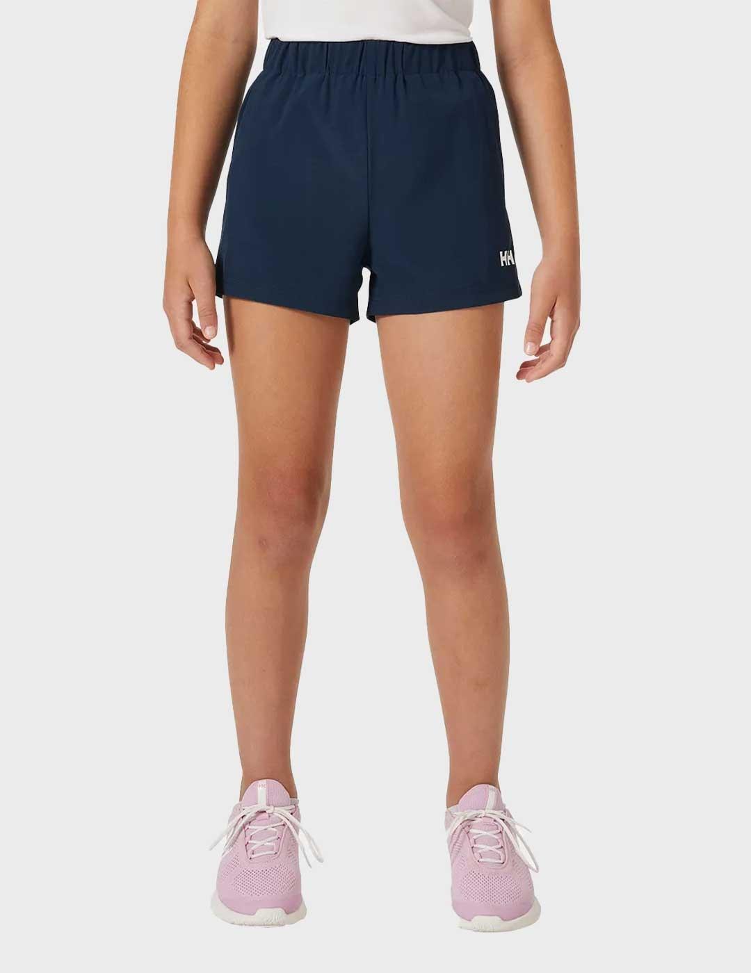 Helly Hansen Jr Thalia pantalón corto azul marino para niña
