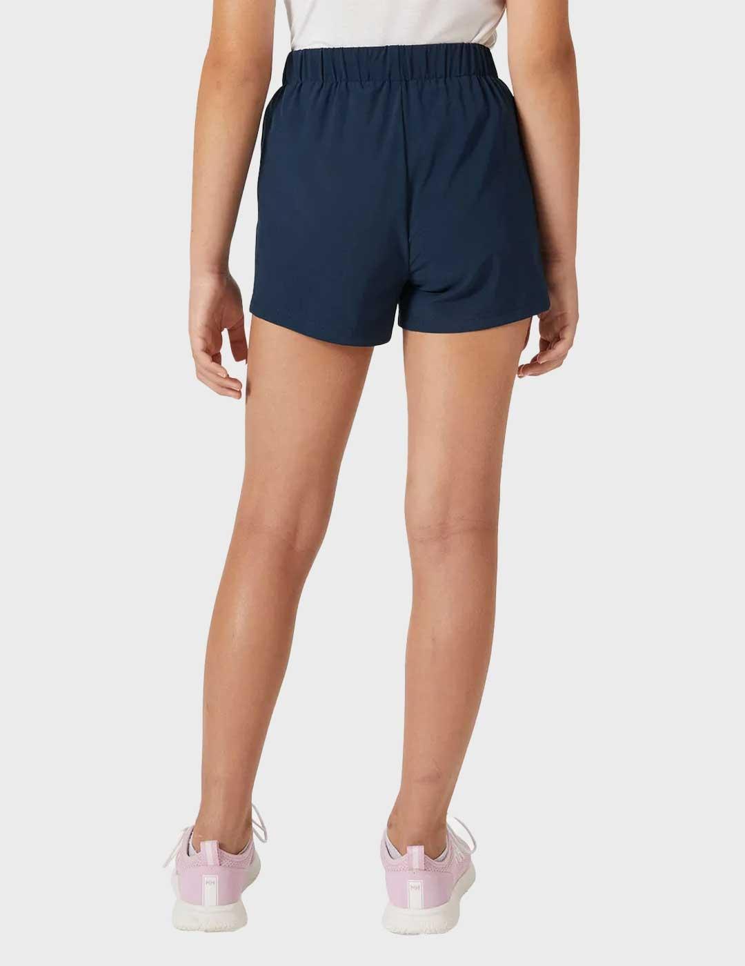 Helly Hansen Jr Thalia pantalón corto azul marino para niña