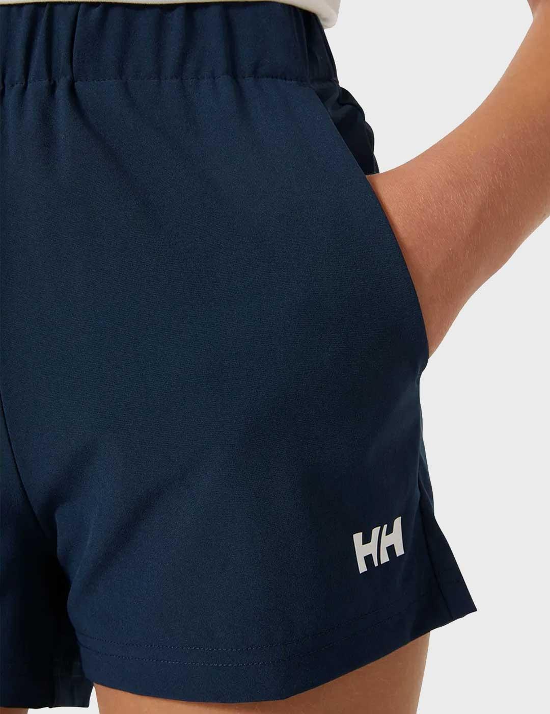 Helly Hansen Jr Thalia pantalón corto azul marino para niña