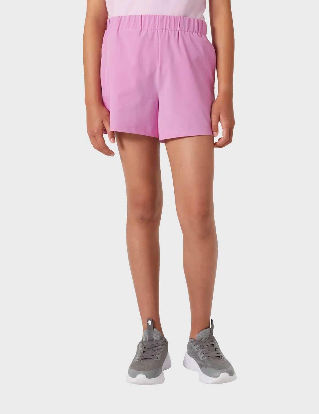 Helly Hansen Jr Thalia pantalón corto rosa para niña