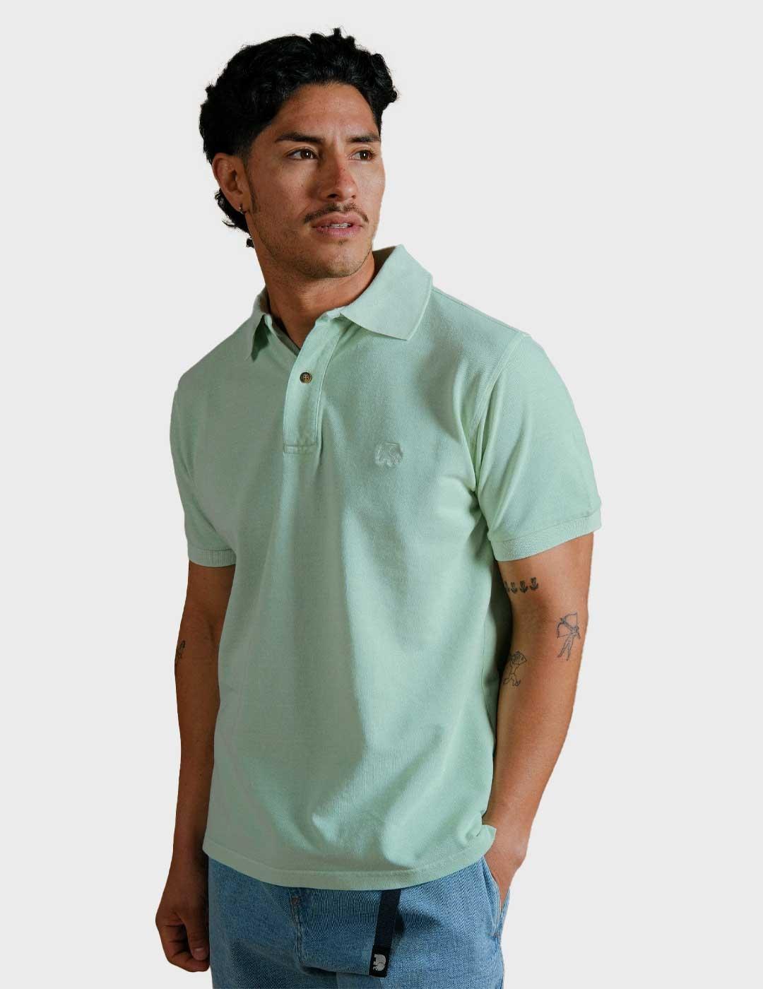 Trendsplant Essential Pigment polo verde para hombre