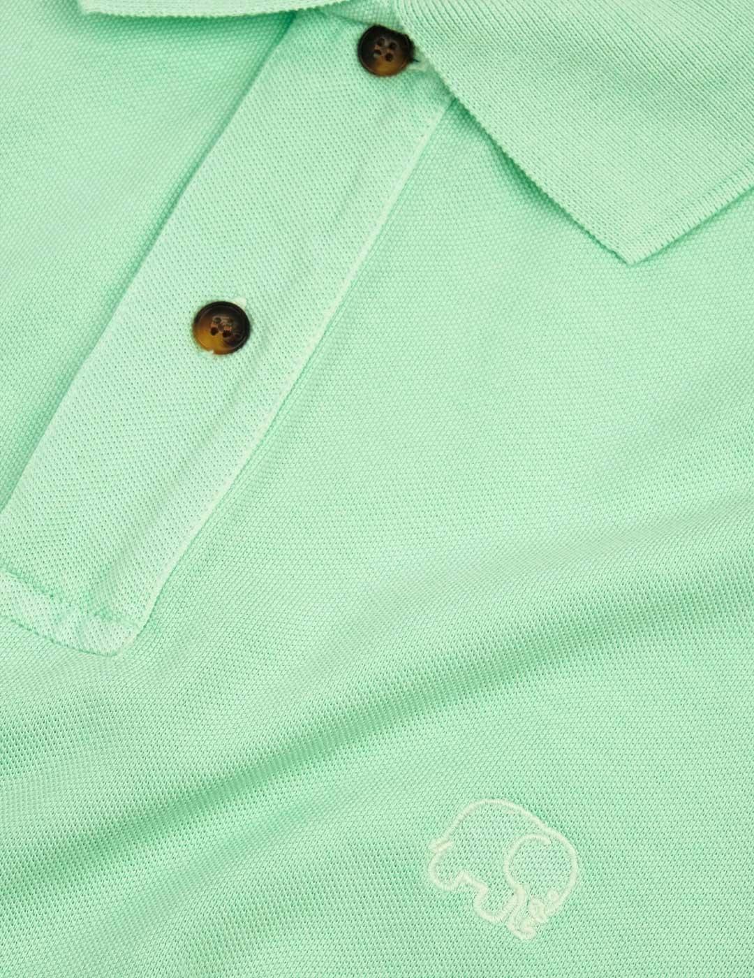 Trendsplant Essential Pigment polo verde para hombre