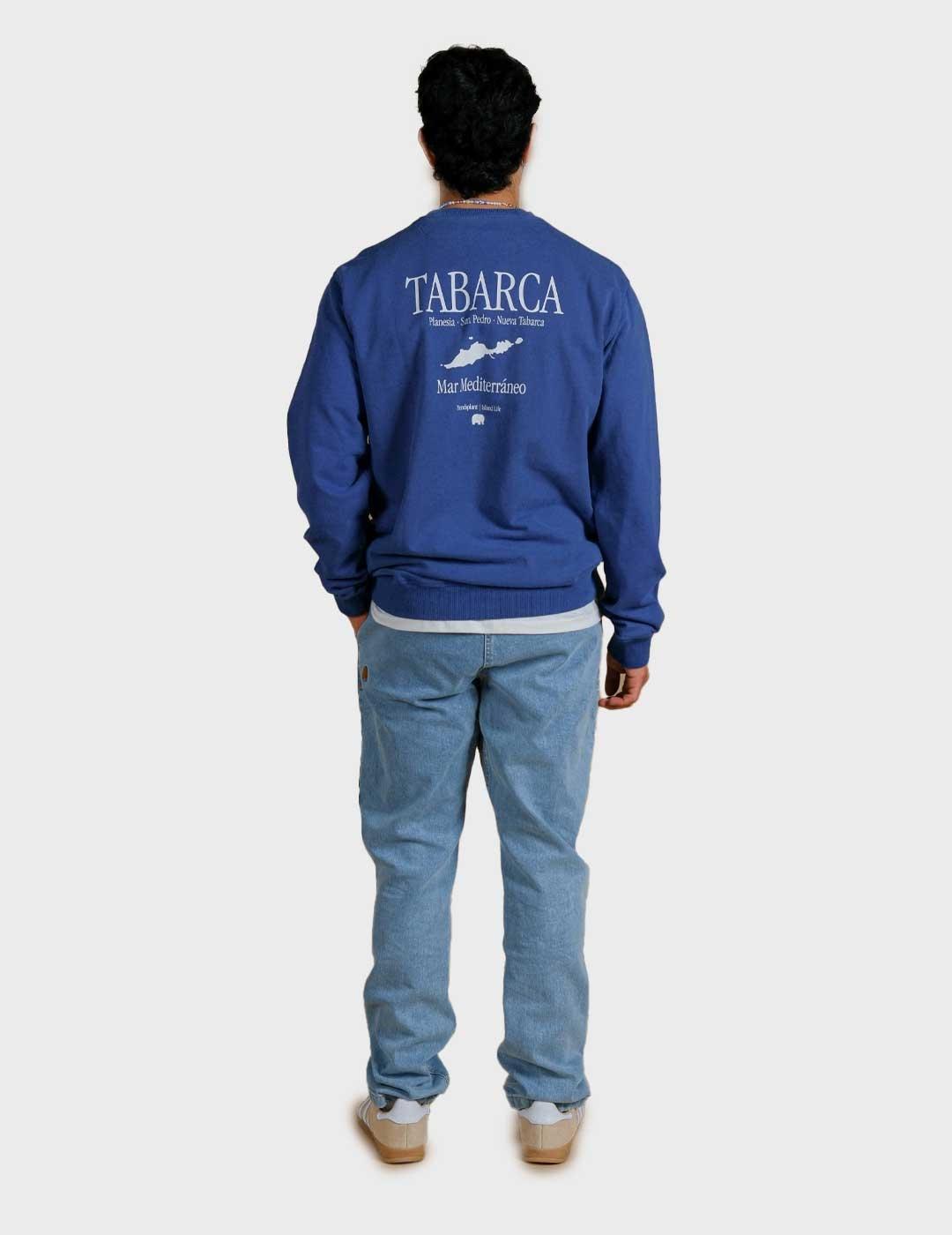 Trendsplant Manzanaro sudadera azul para hombre