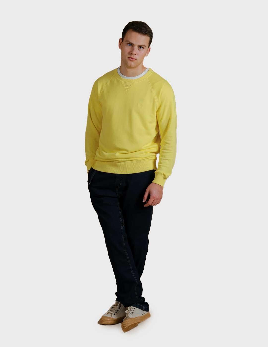Trendsplant Essential jersey amarillo para hombre