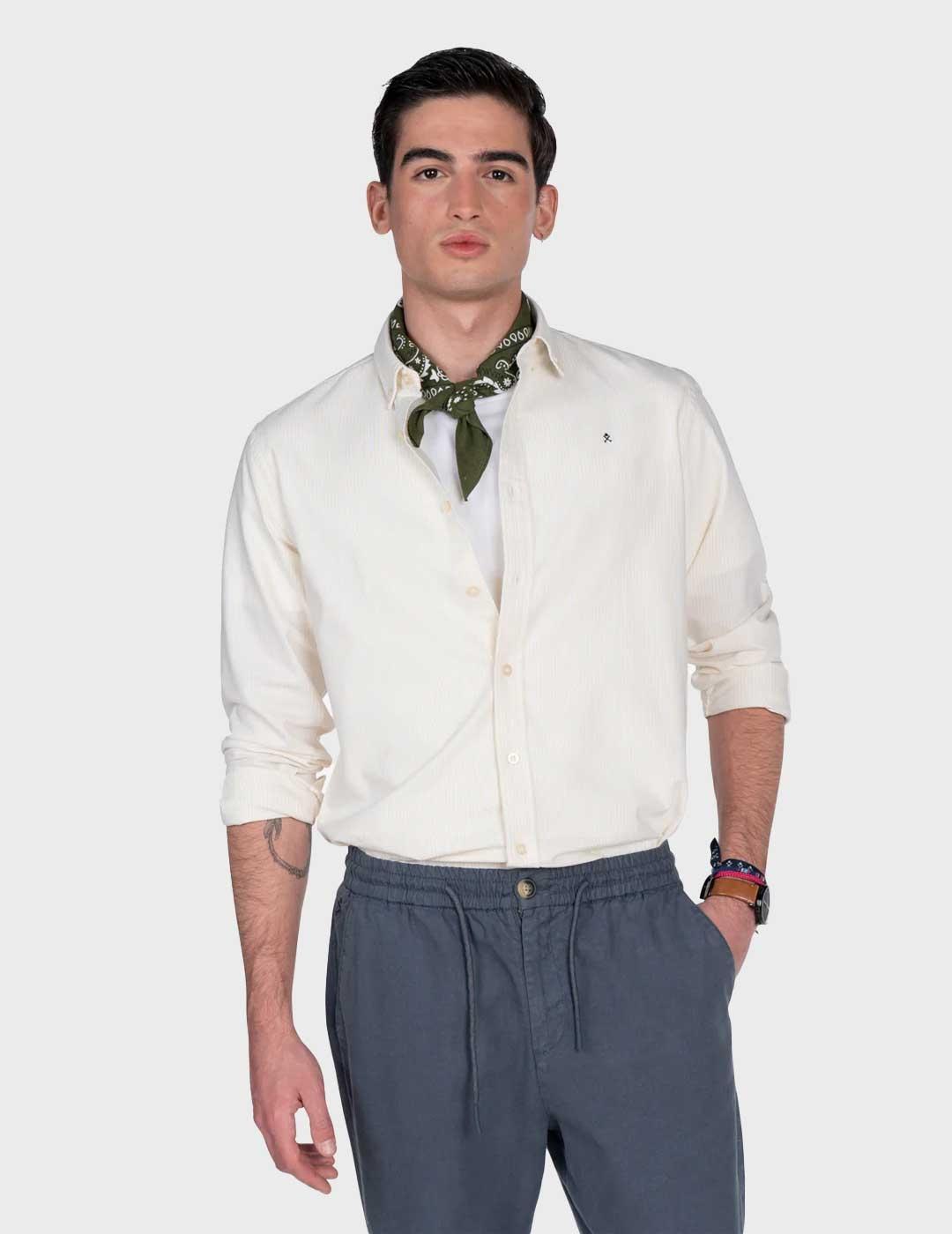 Harper & Neyer Mediterraneo camisa amarilla para hombre