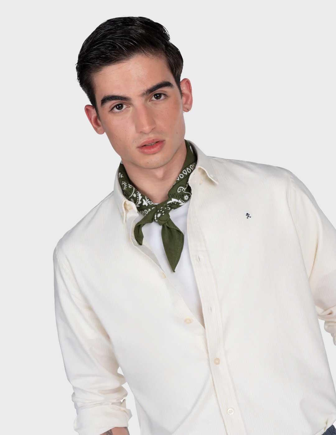 Harper & Neyer Mediterraneo camisa amarilla para hombre