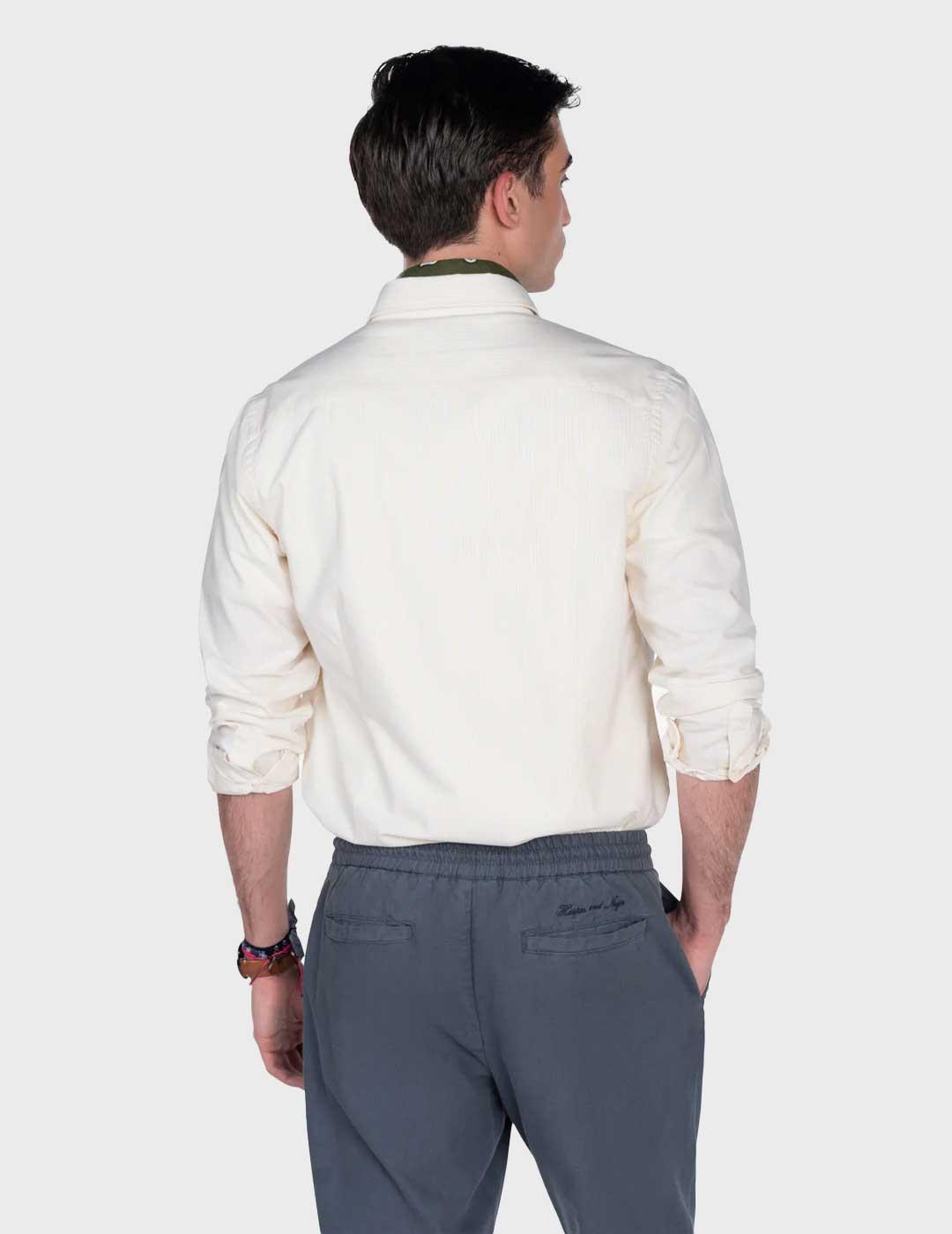 Harper & Neyer Mediterraneo camisa amarilla para hombre