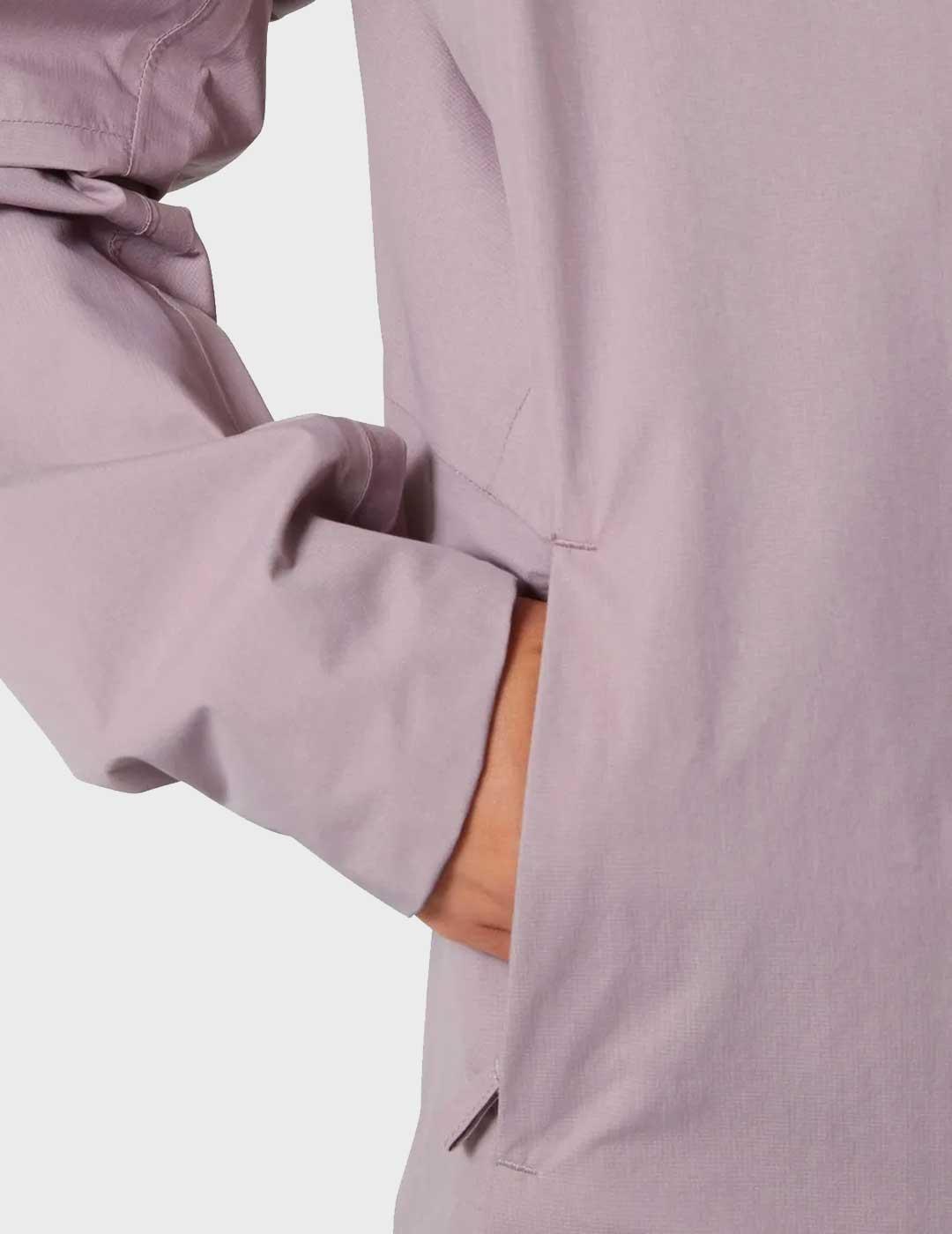 Helly Hansen Jr Loen chaqueta morada para niña y niño