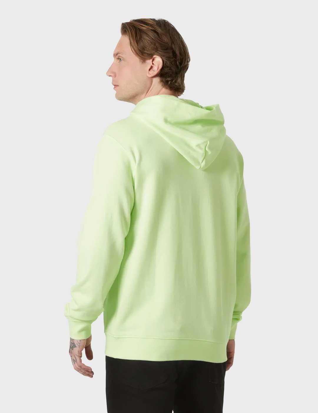 Helly Hansen Core Swat sudadera verde lima para hombre