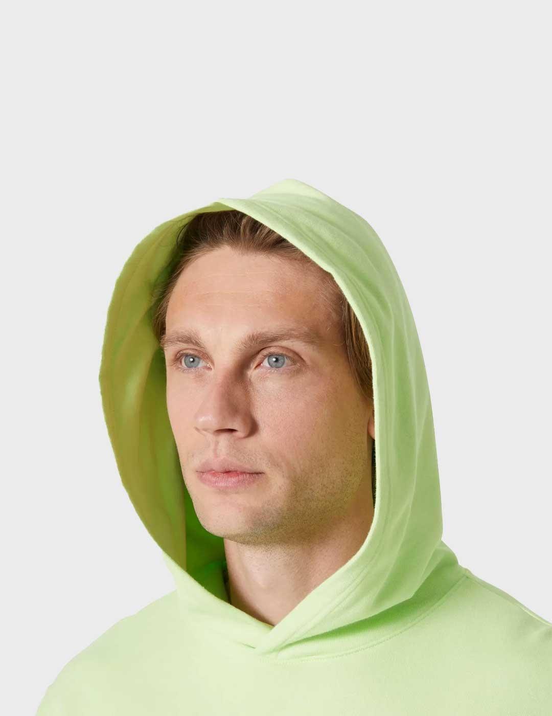 Helly Hansen Core Swat sudadera verde lima para hombre