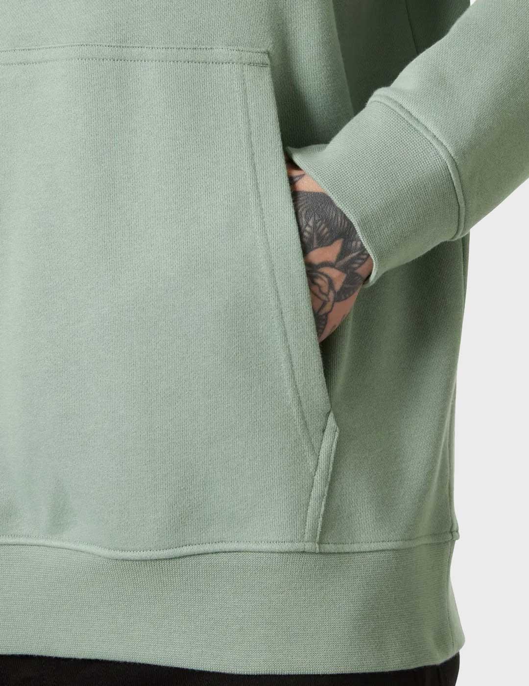Helly Hansen Core Swat sudadera verde para hombre