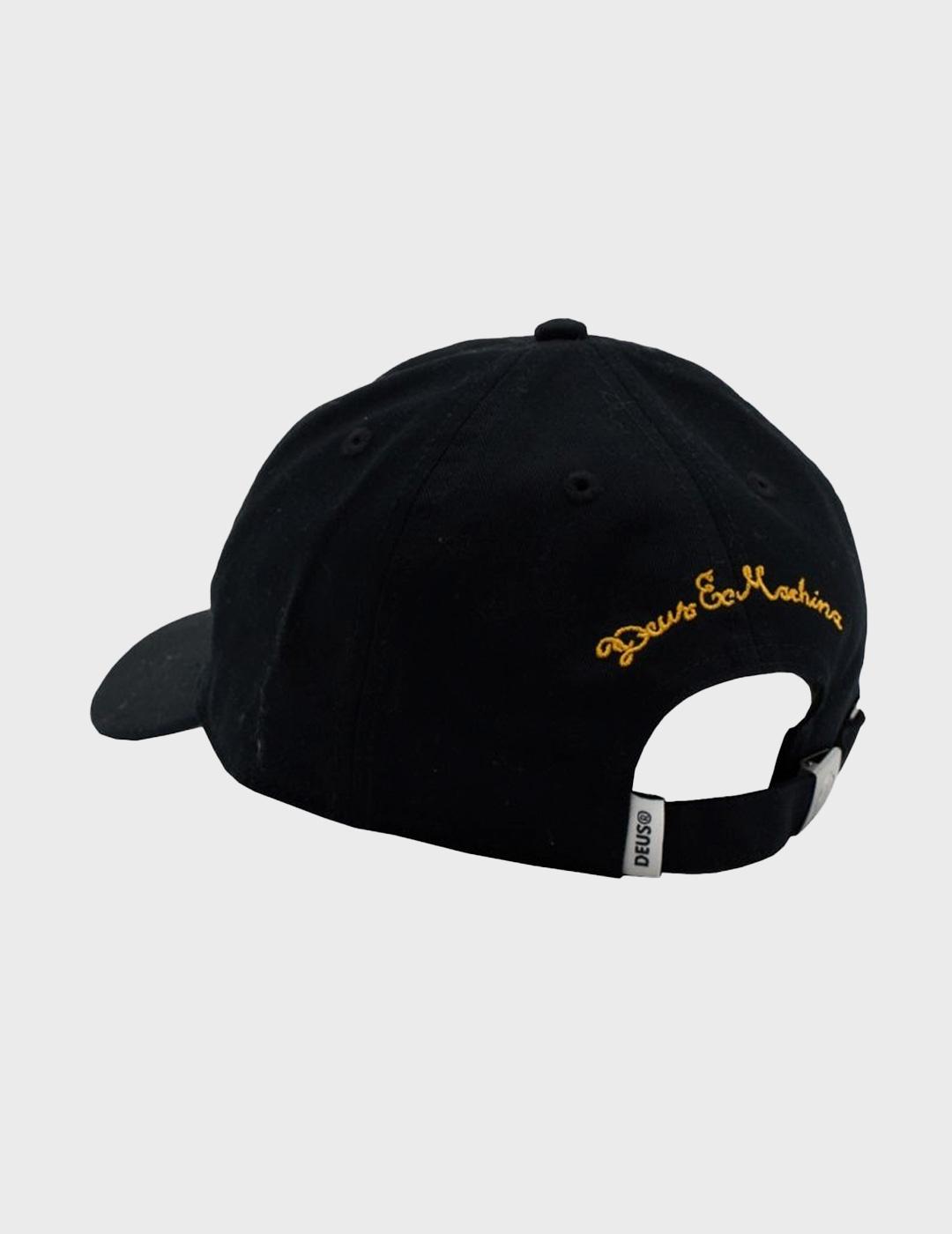 Deus Conduit gorra negra para hombre y mujer