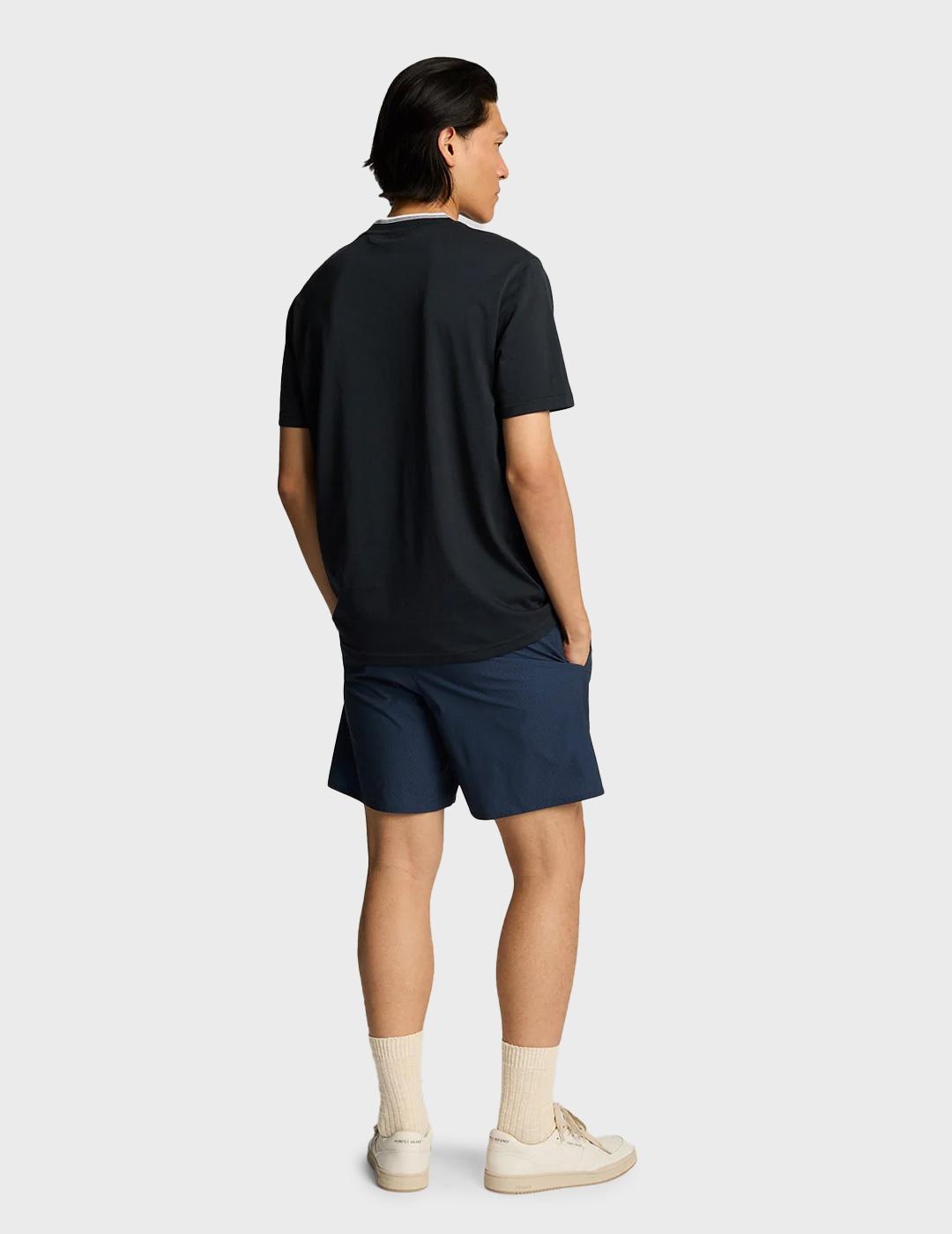 Lyle & Scott Geo Motif bañador azul marino para hombre