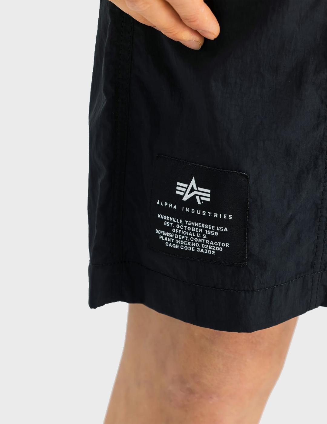 Alpha Nylon Cargo pantalón corto para hombre