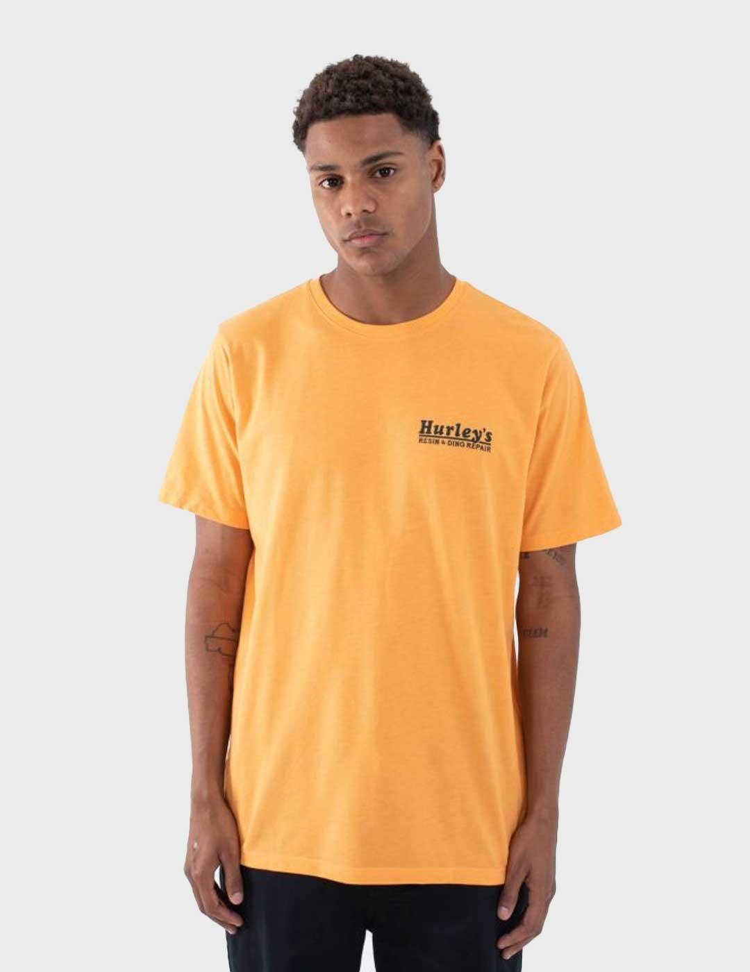 Hurley Magic camiseta naranja para hombre