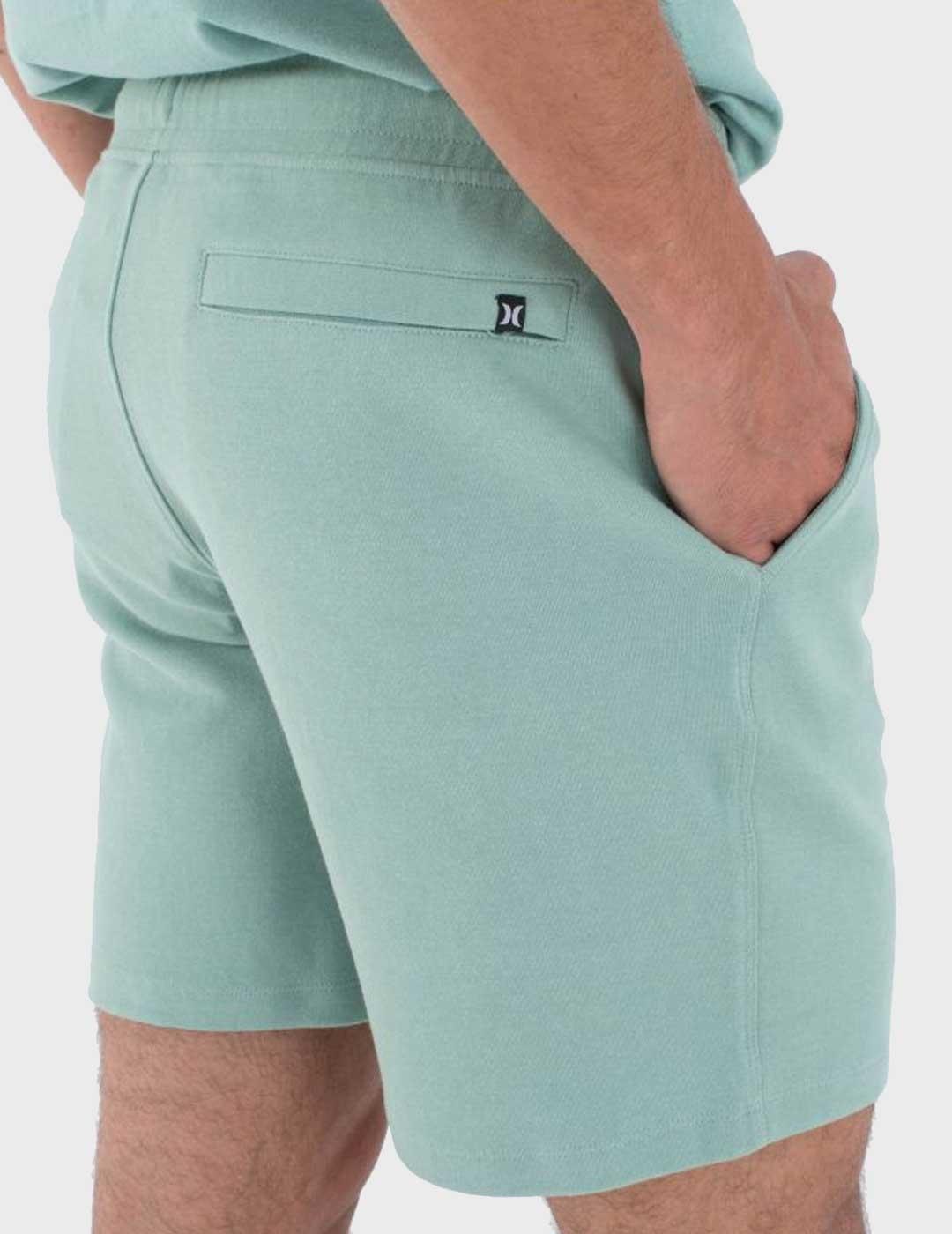 Hurley Low Tide pantalón corto verde para hombre
