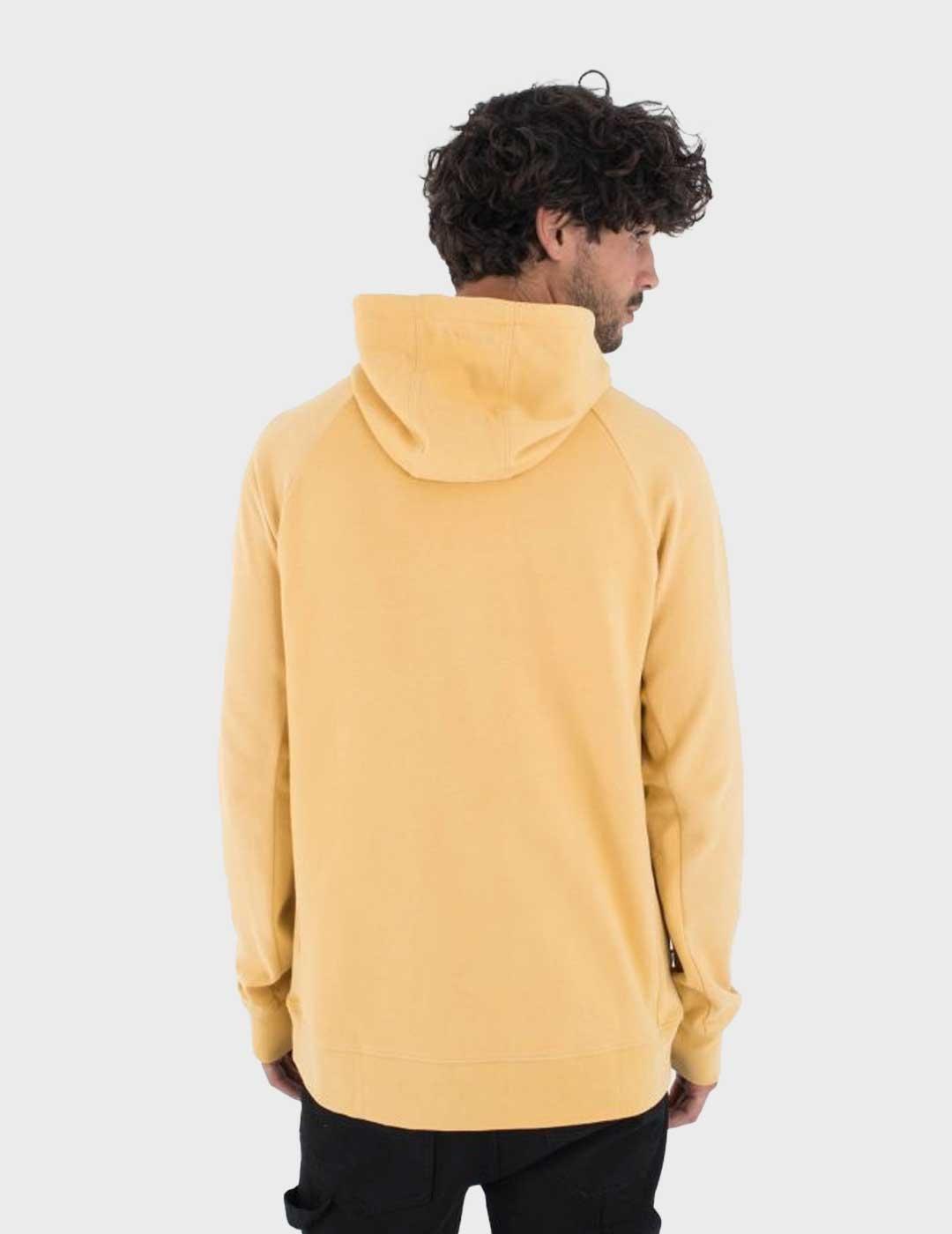 Hurley Low Tide sudadera amarilla para hombre