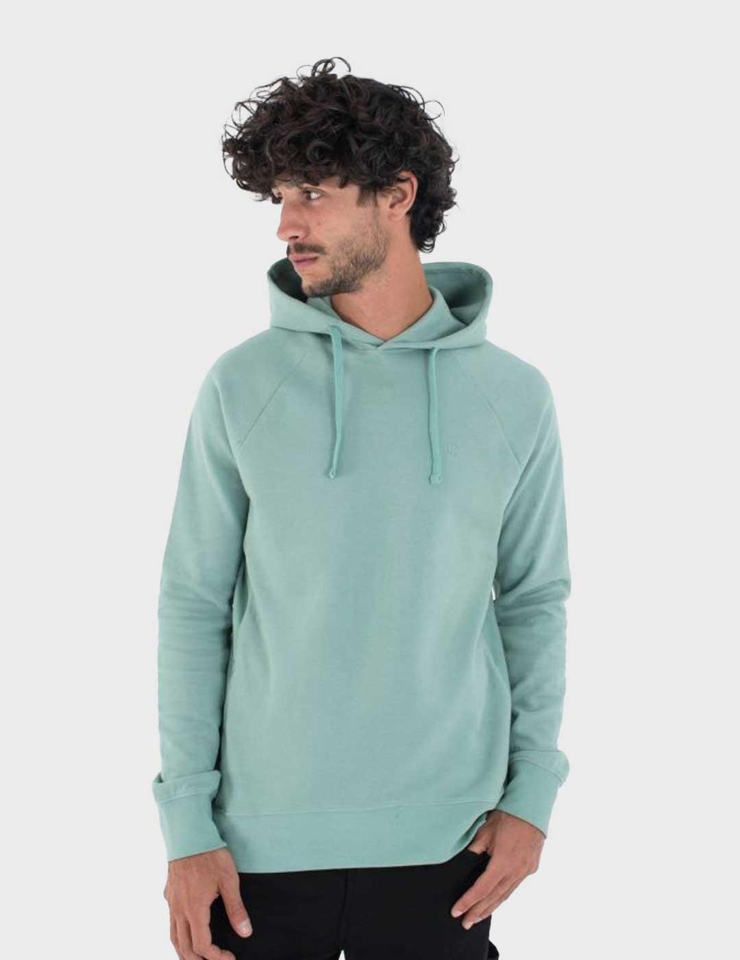 Hurley Low Tide sudadera verde para hombre