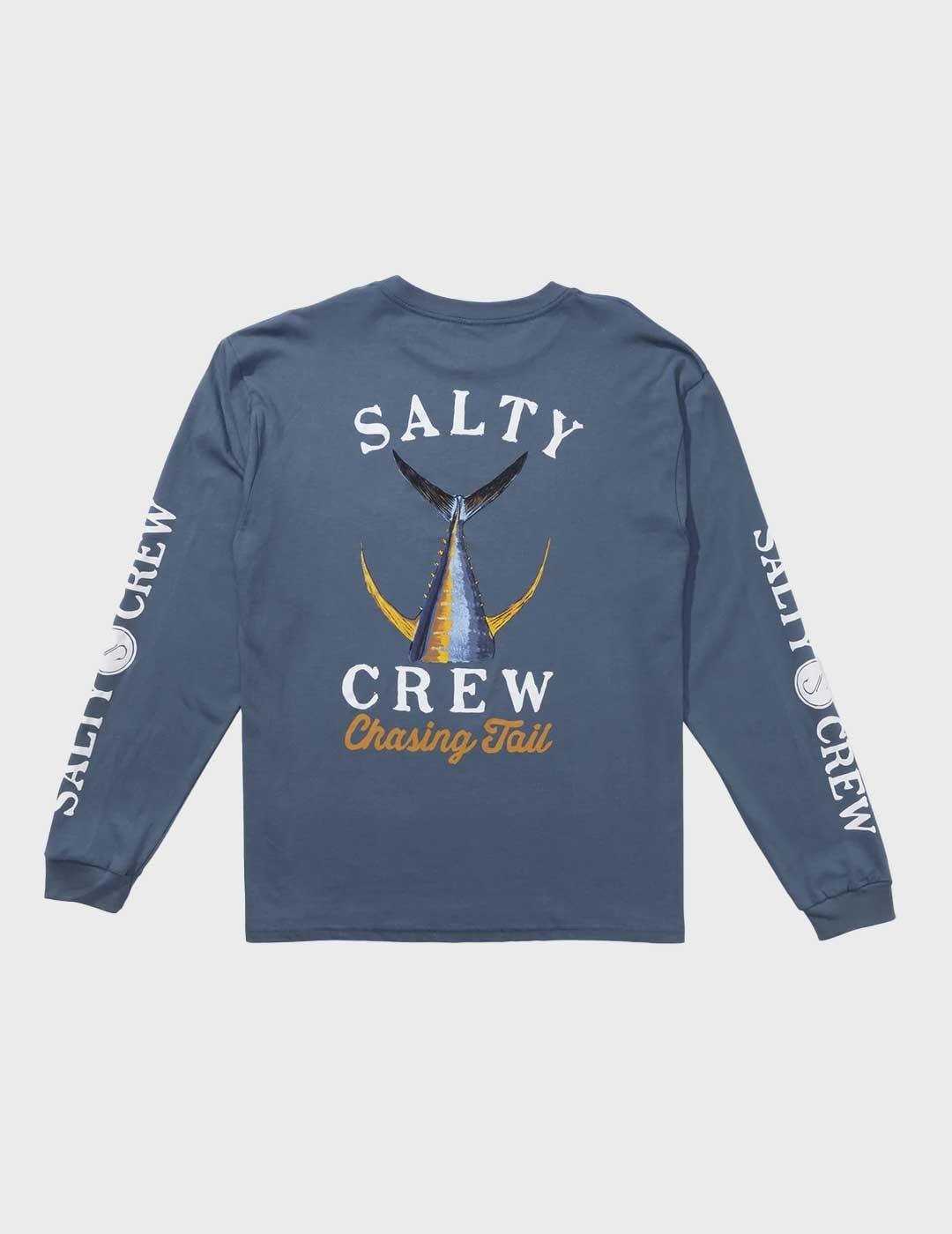 Salty Crew Tailed camiseta azul para hombre